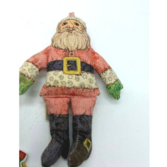 Lot cloth or yarn vintage Christmas ornaments set of 4‎ Ronald McDonald
Santa - Picture 2 of 4